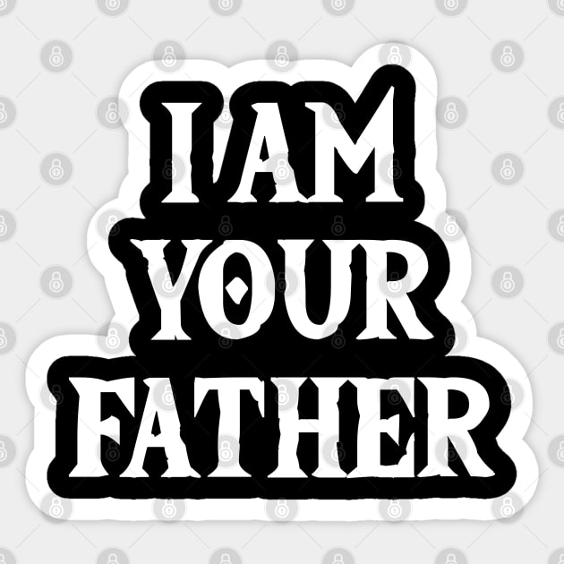 I am your Father Geek Gamer Sticker by Scar